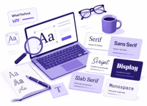 Welke font wordt hier gebruikt? Leer een font naam opzoeken die je elders hebt gezien en wil gebruiken 1 Welke font wordt hier gebruikt