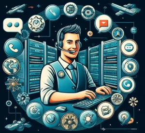 Bij ons krijg je geen callcenter medewerker aan de lijn maar wel meteen de eigenaar en technieker van de servers