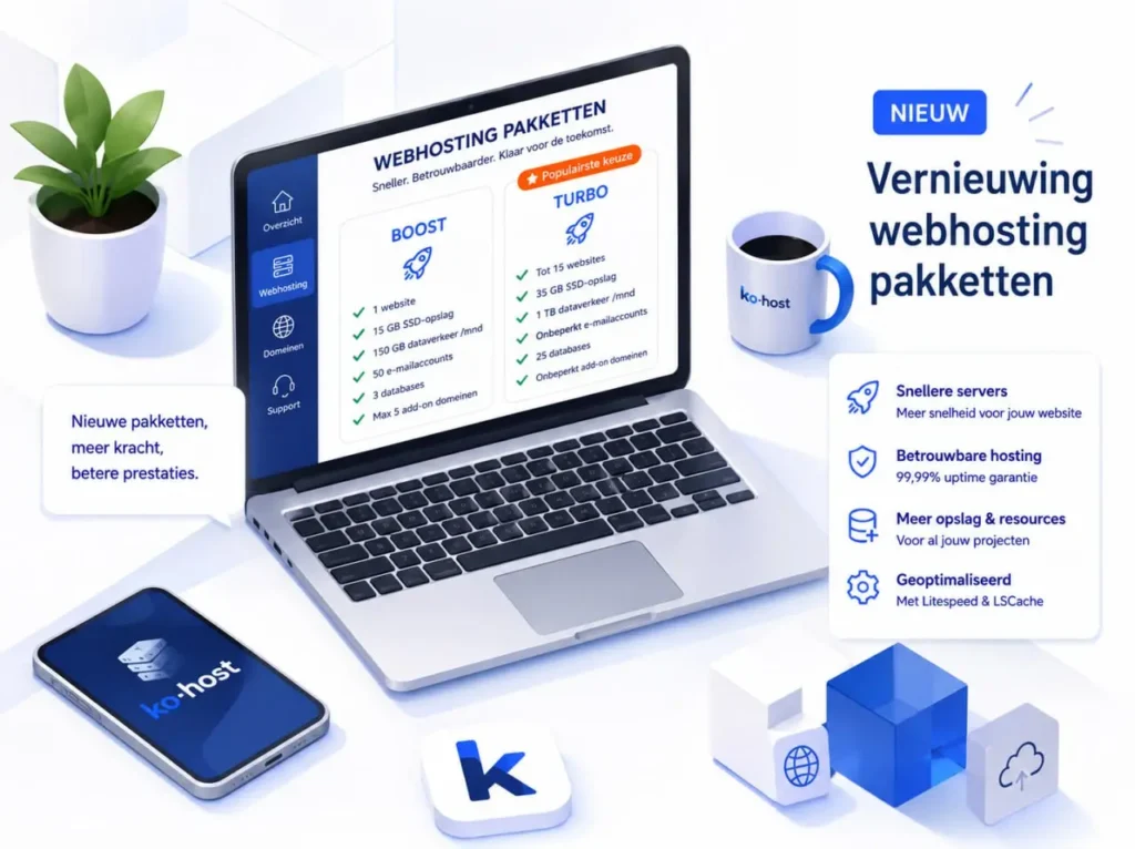 De vernieuwing van de webhosting pakketten van ko-host uitgelegd 3 De vernieuwing van de webhosting pakketten van ko host uitgelegd